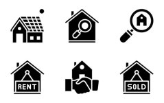 Village 아이콘 패키지 | Black fill | 48 .SVG 아이콘 Icon.verse 아티스트가 디자인한 48종의 무료 Village 아이콘