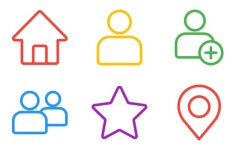 Money 아이콘 패키지 | Color outline | 50 .SVG 아이콘 iconmas 아티스트가 디자인한 50종의 무료 Money 아이콘