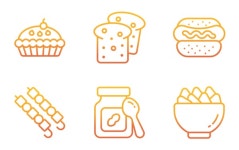 Finance 아이콘 패키지 | Gradient outline | 97 .SVG 아이콘 Candy Design 아티스트가 디자인한 97종의 무료 Finance 아이콘
