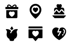 Deer emoji 아이콘 패키지 | Glyph | 24 .SVG 아이콘 Indielogy 아티스트가 디자인한 24종의 무료 Deer emoji 아이콘