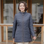 LF스퀘어 공식 온라인몰 J2703 비즈 플라워 패딩코트 엄마옷 50대60대중년여성의류 점퍼 아우터