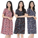 LF스퀘어 공식 온라인몰 플라워 까실이 여름 쿨원단 원피스 룸웨어 이지웨어 홈웨어