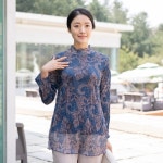 LF스퀘어 공식 온라인몰 [하프클럽/모슬린]엄마옷 모슬린 스판 폴라 긴팔 티셔츠 ETP304011 마담/미시_P338879285