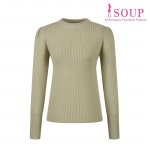 LF스퀘어 공식 온라인몰 [하프클럽/숲]숄더 턱 슬림 스웨터(SWALKC9)_P328077089