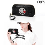 LF스퀘어 공식 온라인몰 [하프클럽/체스]골프공파우치 스마일블링 다용도 파우치지갑 볼주머니_P346109412