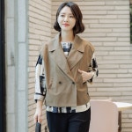 LF스퀘어 공식 온라인몰 [하프클럽/조이마담]J3236 더블버튼 루즈핏 베스트 조끼_P346160629