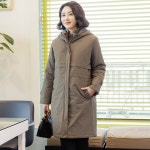 LF스퀘어 공식 온라인몰 [하프클럽/조이마담]J3287 날개커버 퍼 코트 점퍼_P351356263
