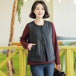 LF스퀘어 공식 온라인몰 [하프클럽/조이마담]J3292 기본 패딩 베스트 조끼_P352336755