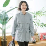 LF스퀘어 공식 온라인몰 [하프클럽/조이마담]J3326 웨이브 테이프 후드 점퍼_P359593803