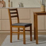 LF스퀘어 공식 온라인몰 [모던하우스] 델카 LITE 체어 브라운 DL0624007