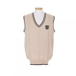 LF스퀘어 공식 온라인몰 교복몰 브라운 라인 베이지 조끼 (온곡중) 교복조끼