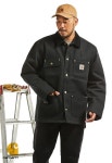 4XR 칼하트 : CHORE COAT#C001 black - 4XR