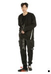 4XR 사이드 사선라인 긴팔티 2컬러 - 4XR