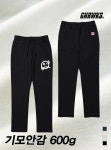 GF-WP-909 기모600g 기모 와이드팬츠 네이비 - 4XR