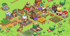 Download & Play Viladia: Cozy Pixel Farm on PC & Mac (Emulator)