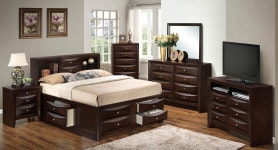 Peer Favorite 30 Walnut And Black Bookcase | IBT Shop Coaster 30 Walnut And Black Bookcase from 1stopbedrooms | International... 