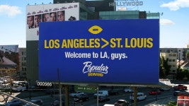Hollywood billboard welcoming Los Angeles Rams infuriates St. Louis fans - ABC7 Los Angeles Hollywood billboard welcoming Los... 