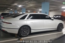 에쿠스 보는 줄 알았다 보자마자 감탄 나와버린 그랜저 풀체인지 롱바디 예상도  - 트래피카