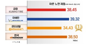 2024 가성비 좋은 4계절 타이어 비교 / 금호, 미쉐린, 콘티넨탈, 한국 < 타이어 리뷰 < 타이어 < 기사본문 - 오토뷰 2024 가성비 좋은 4계절... 