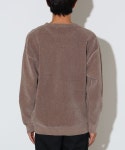 BEAMS HEART（ビームス ハート）ダブルフェイス モール クルーネック ニット（トップス ニット・セーター）通販｜BEAMS BEAMS HEART... 