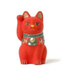 BEAMS JAPAN（ビームス ジャパン）【招き猫まつり】中外陶園 / 福づくし招き猫 赤 小（インテリア インテリアアクセサリー）通販｜BEAMS... 