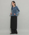 Ray BEAMS Cord Ray BEAMS Twist Pullover (Shirts, Blouses, Blouses, Pullovers) Available at BEAMS Ray BEAMS Ray BEAMS Velour Twist... 