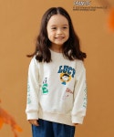 (Tops Sweatshirts) available at BEAMS B:MING by BEAMS B:MING by BEAMS all-over print sweatshirt (80-150cm) (Tops, sweatshirts)