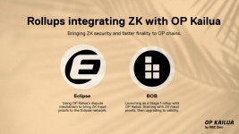 비오비(BOB), OP 카일루아(Kailua) 통합으로 ZK 롤업 전환…“비트코인 보안·빠른 출금 실현” | 블록미디어