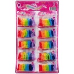                 머리끈 머리 고무줄 핀 헤어 밴드 끈 액세서리 아동머리끈 유아머리끈 칼라 밴드 컬러 40mm 머리끈 머리 고무줄 핀 헤어 밴드 끈... 