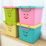                 [플라팜] 스마일정리함 40리터 장난감정리함 [플라팜] 스마일정리함 40리터 장난감정리함