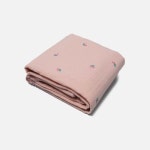 [룰라바이] Cherry Pink Gauze Blanket 체리핑크 거즈 담요 [룰라바이] [룰라바이] Cherry Pink Gauze Blanket 체리핑크 거즈 담요