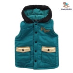                 [파격특가](트윈키즈) 폴프랭크 후드 패딩조끼_T5WM9V02 [파격특가](트윈키즈) 폴프랭크 후드 패딩조끼_T5WM9V02