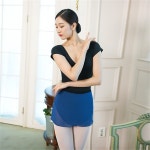                 성인발레복 댄스복 발레 랩스커트 튤립라인네이비BS04 성인발레복 댄스복 발레 랩스커트 튤립라인네이비BS04