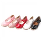                 주니어 여아플렛슈즈 호일에나멜민자굽 구두(nr-18-32 주니어 여아플렛슈즈 호일에나멜민자굽 구두(nr-18-32