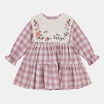                 체크카라 원피스 MLOW18T79 체크카라 원피스 MLOW18T79