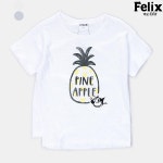                 언발 스케치 반팔 T FXRA7475 언발 스케치 반팔 T FXRA7475