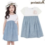                 [70% SALE](페르미츠) 레이스 배색 원피스_P1721O654 [70% SALE](페르미츠) 레이스 배색 원피스_P1721O654