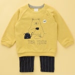                 [AK플라자][압소바]티타임상하(노랑) [AK플라자][압소바]티타임상하(노랑)