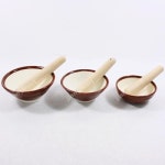                 도자기 미니절구 + 방망이 세트 [H1317] 도자기 미니절구 + 방망이 세트 [H1317]