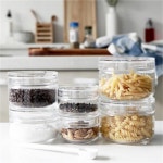                일본 셀러메이트 원형유리 밀폐용기(S) 1P / H4320 일본 셀러메이트 원형유리 밀폐용기(S) 1P / H4320