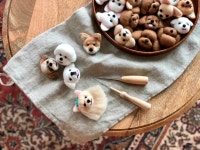 사랑스러운 우리집 강아지 얼굴 만들기! 쌀이공방의 양모펠트 사랑스러운 우리집 강아지 얼굴 만들기! 쌀이공방의 양모펠트 | 쌀이공방