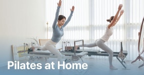 CLASS101+ | A great value home gym with just one reformer! 30 minutes a day Home Reformer Pilates A great value home gym with just... 