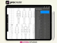 클래스101 | 프로크리에이트 ・ 패션 디자인을 위한 남자 바디 포즈 스템프 브러쉬 | 헤이든스튜디오 프로크리에이트 ・ 패션 디자인을 위한 남자... 