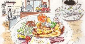 CLASS101 + | 여행과 일상을 맛있게 그리는 즐거운 수채화와 펜 스케치 ♪ 여행과 일상을 맛있게 그리는 즐거운 수채화와 펜 스케치... 