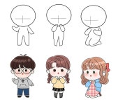 CLASS101+ | iPad character drawing with my own hands iPad character drawing with my own hands | 9u9u