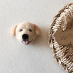 사랑스러운 우리집 강아지 얼굴 만들기! 쌀이공방의 양모펠트 사랑스러운 우리집 강아지 얼굴 만들기! 쌀이공방의 양모펠트 | 쌀이공방