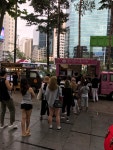 방송의 위력이 대단하군요... 강남역 푸드트럭.jpg