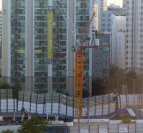 회사에서 본 금천구 아파트 현장... : 클리앙