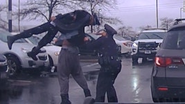 College football player body-slams an Ohio police officer - CNN Video