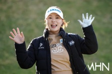 [mhn포토] 김리안, 덕신 1라운드 기분 좋은 출발